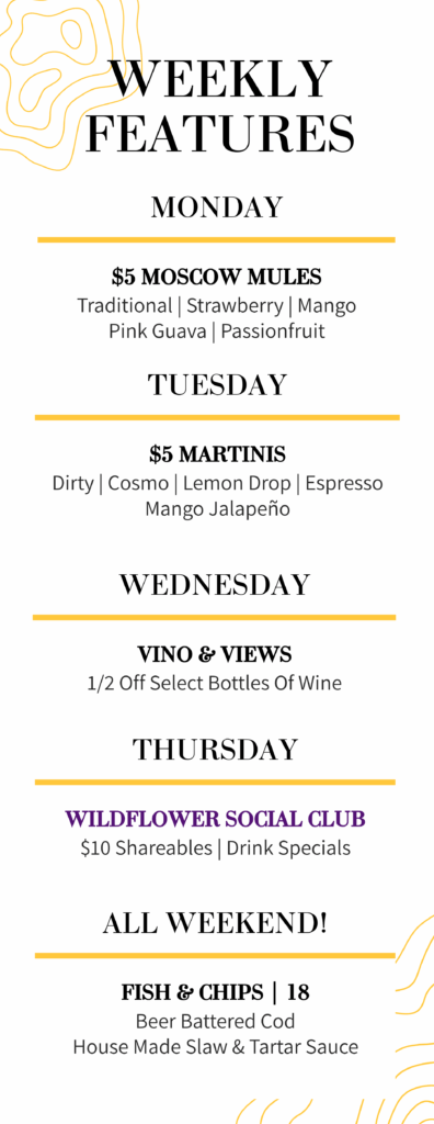 Harison's Happy Hour Beverage
